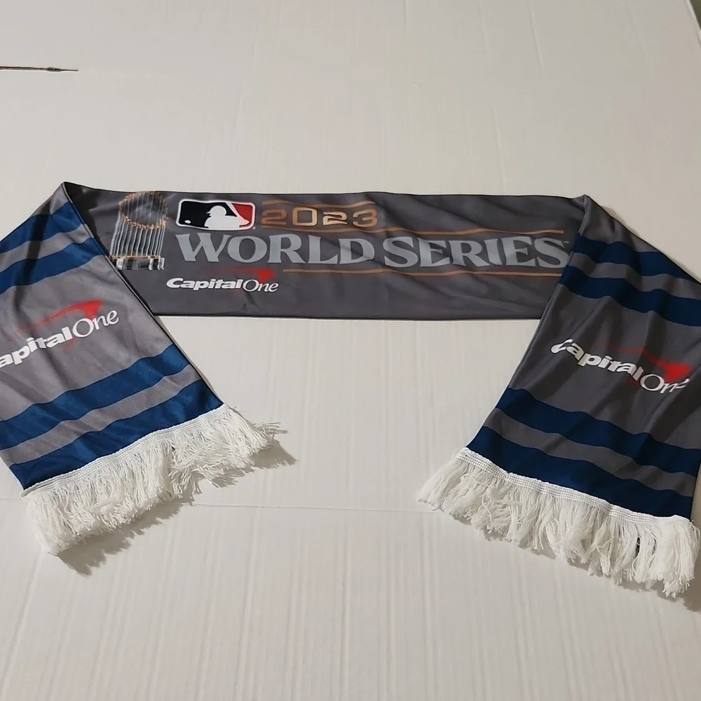 2023 World Series Game Collectibles Arizona D-Backs Vs.Texas Rangers. Scarf